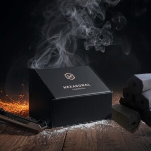 Hexagonal Charcoal Briquettes